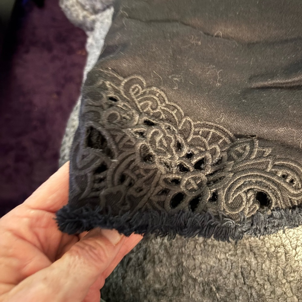 Torrid Black Denim Shorts - Picture 2 of 4